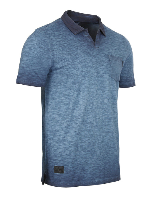 VINTAGE GARMENT DYED SHORT SLEEVE POLO SHIRTS