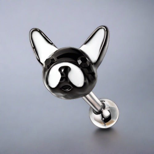 316L Stainless Steel "ARI" the Frenchie Cartilage Earring